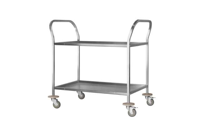 Тележка для сервировки ТДСп - 900*600*860 "Profi Inox", 3 уровня